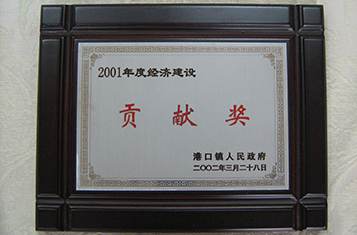 Economic Construction Contribution Award
