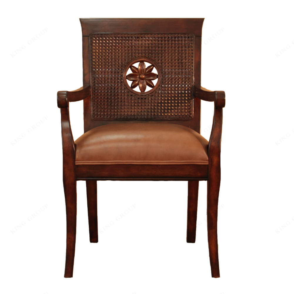 Double-sided rattan armchair