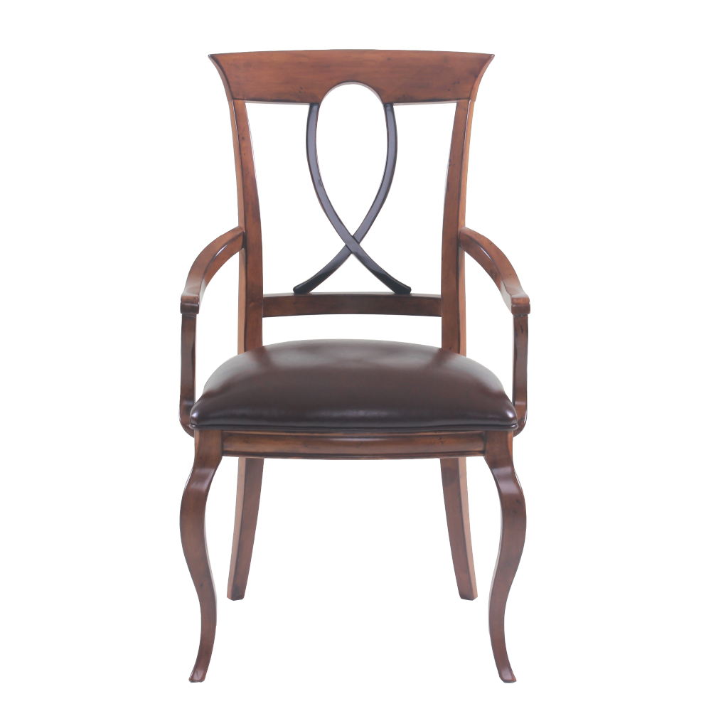 Perlan armrest dining chair